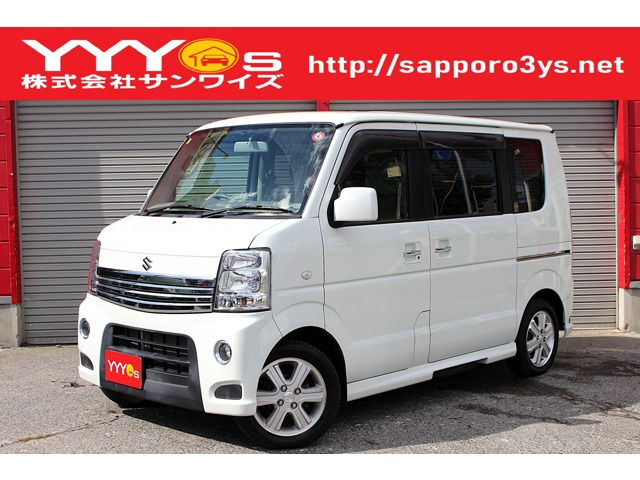 エブリイワゴン PZターボスペシャル ハイルーフ 4WD 本州仕入れ・ユーザー買取直販・...