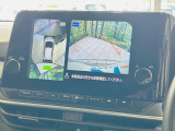 【アラウンドビューモニター】専用のカメラにより、上から見下ろしたような視点で360度クルマの周囲を確認することができます☆縦列駐車や幅寄せ時に活躍してくれます♪