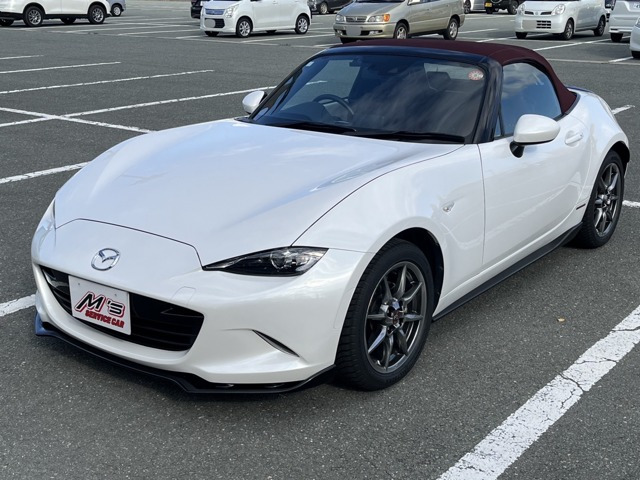 ロードスター 1.5 100周年 特別記念車 前方ドラレコ 純正ナビ ワンオーナー ETC