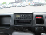 標準装備のAM/FMラジオ