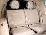サードシートはまだビニールが掛かったままの状態です!