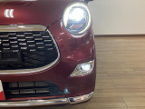 明るいLEDヘッドライト&LEDフォグランプを装備!白い光で暗い道でも明るく照らして安全に運転出来ます。