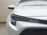 LEDヘッドライトです。デザイン性がよくとても明るいので、夜間の走行や悪天候でも安心です。しかも長寿命!