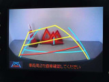 バックガイドモニターを装備してます、車庫入れもラクラクです。