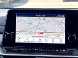 Nissan connect ナビゲーションシステム(9インチワイドディスプレイ、ハンズフリーフォン、Bluetooth対応、Apple CarPlay・AndroidAuto連携機能、iPod対応)NissanConnectサービスには別途申込が必要です。