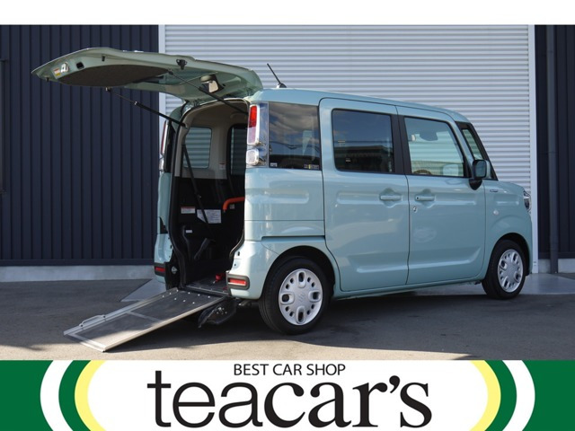 スペーシアハイブリッド(HYBRID) X ウィズ 車いす移動車 リアシート付車イススローパー セーフティサポート 誤