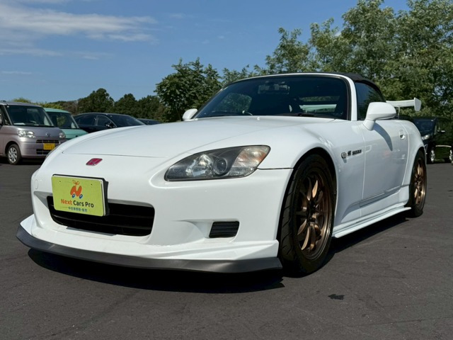 S2000 2.0 AftermarketGTウィング Aftermarketマフラー RAYS(CE28)