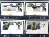 3Dサラウンドカメラ搭載で細い路地や悪路などお車周辺の死角となる部分がモニターで確認することが可能です。