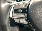 ステアリングにオーディオ操作スイッチが付いています。オーディオ画面に直接タッチしなくても操作が出来ますので、運転に集中できます。
