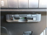 ETC車載器付きです。高速道路の料金所もスムーズに通過できます。