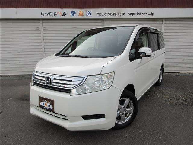 ステップワゴン2.0 G HDDナビ スマートスタイル エディション 4WD両側パワスラ 社外エンジンスターター ETC