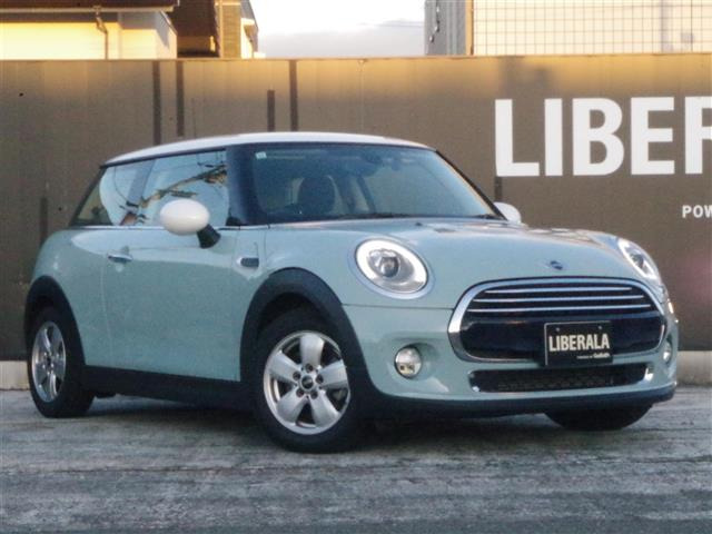 ミニクーパー アイスブルー修復歴無し