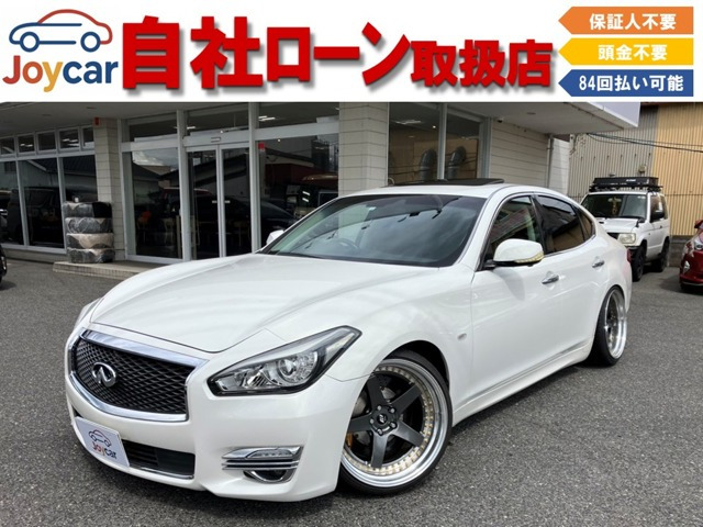 フーガ3.7 370GT タイプS後期仕様・ACCエアサス・WORKホイール・ブ