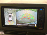 【バックカメラ】駐車時に後方がリアルタイム映像で確認できます。大型商業施設や立体駐車場での駐車時や、夜間のバック時に大活躍!運転スキルに関わらず、今や必須となった装備のひとつです!