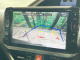 【バックカメラ】駐車時に後方がリアルタイム映像で確認できます。大型商業施設や立体駐車場での駐車時や、夜間のバック時に大活躍!運転スキルに関わらず、今や必須となった装備のひとつです!