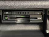 ETC車載器付きです。高速道路の料金所もスムーズに通過できます。