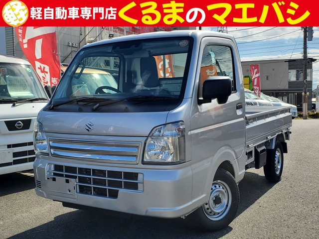 キャリイKC エアコン パワステ 4WD届出済未使用車 衝突軽減ブレーキ 4WD AT A