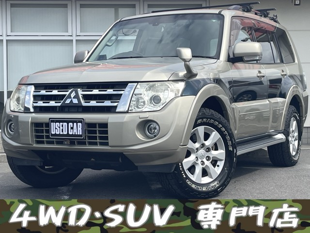 パジェロ3.2 ロング エクシード ディーゼル 4WD軽油 4WD ナビ 地デジフルセグ Bluetoo