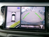 アラウンドビューモニター搭載!クルマを上空から見下ろしているかのような映像で、スマートに駐車でき、周囲の安全をひと目で確認できますね(^^)