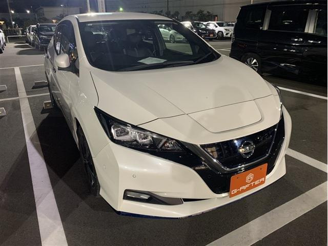 リーフe+ G純正ナビ地デジ全周囲シートエアコン衝