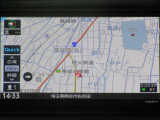 純正メモリーナビ付きで、目的地まで案内してくれるので、遠距離ドライブも安心です♪