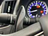 【パドルシフト(AT車)】MT車と同じように好きなギアで走ることができます!ステアリングから手を離さずに指先だけでシフト操作ができ、よりスポーティな走りをお楽しみいただけます。
