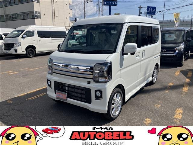 エブリイワゴンPZターボスペシャル ハイルーフ 4WD届出済未使用車 スズキセーフティS