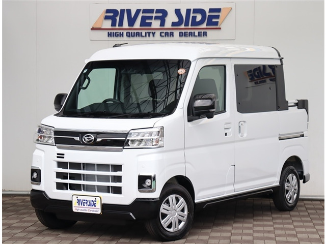 アトレーデッキバンベース 4WD未使用車 視界補助パック 両側電動スライド