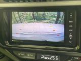 【バックカメラ】駐車時に後方がリアルタイム映像で確認できます。大型商業施設や立体駐車場での駐車時や、夜間のバック時に大活躍!運転スキルに関わらず、今や必須となった装備のひとつです!