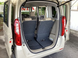 リアシートがあっても、しっかり荷物を積む事ができます。