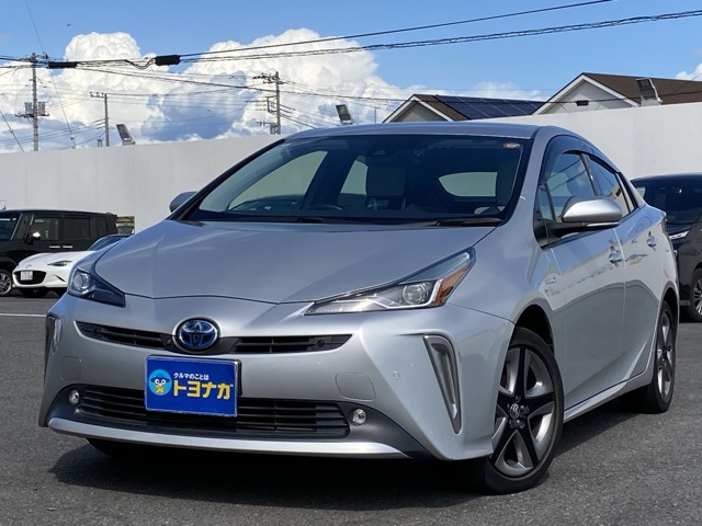 プリウス1.8 S ツーリングセレクション E-Four 4WD4WD 9インチナビゲーション アラウンドビ