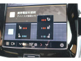 シートヒーター,,ステアリングホイールヒーター、空気を吸気して涼しくするベンチレーション機能が三段階で調節可能です。