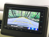 【バックカメラ】駐車時に後方がリアルタイム映像で確認できます。大型商業施設や立体駐車場での駐車時や、夜間のバック時に大活躍!運転スキルに関わらず、今や必須となった装備のひとつです!