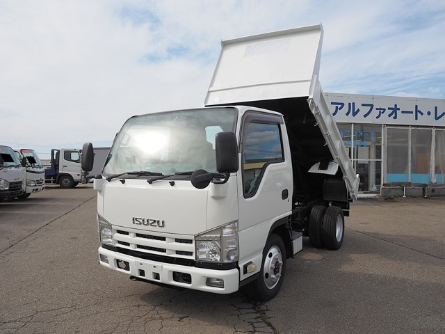 エルフ  3.0 強化ダンプ フルフラットロー ディーゼルターボ 4WD