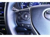 セーフティセンスの各機能の詳細設定や車両情報の確認はステアリングスイッチで行います。