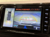 パノラミックビューモニターシステムが付いているので車の上から見た映像が確認できますよ。