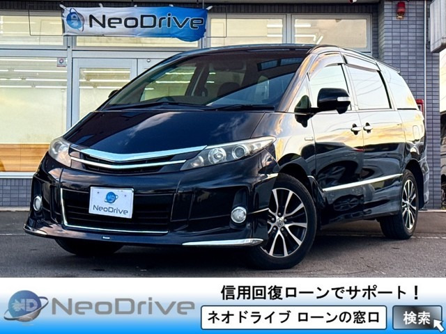 エスティマハイブリッド2.4 アエラス 4WDモデリスタエアロ 寒冷地仕様 両側パワー