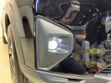 LEDフォグライトも装備。