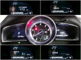 メーター内には、外気温・平均車速・平均燃費・瞬間燃費・走行可能距離のECO情報が表示できる機能があります!