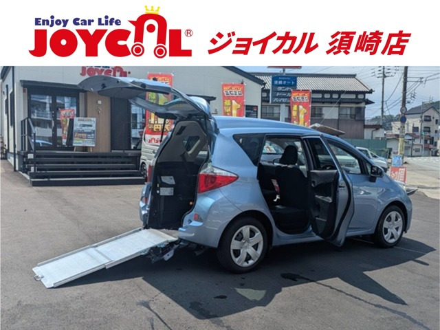 ラクティス1.3 X ウェルキャブ 車いす仕様車スロープタイプ タイプI 助手席側リアシート付