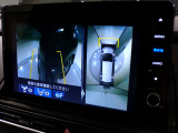 バックカメラもあるので後退時も安心です。視点も切り替えができて便利です。