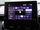 地デジ対応、フルセグデジタルTV放送が視聴できます。