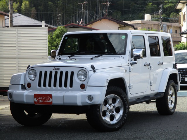 ラングラー アンリミテッド サハラ 4WD AftermarketSDナビ フルセグ Bカメラ ドラレコ