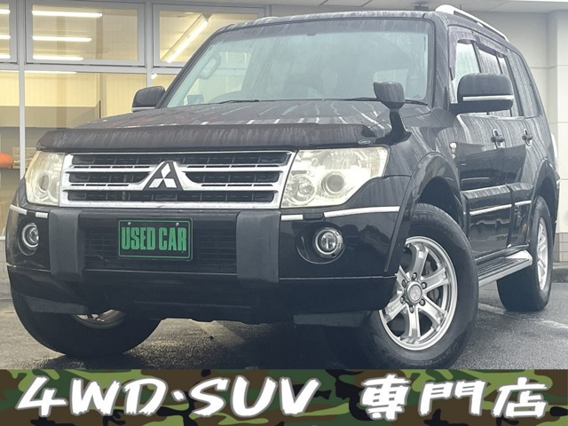 パジェロ 3.2 ロング GR ディーゼル 4WD ワンオーナー サンルーフ ヒッチメンバー