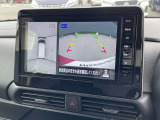 まるで上から見下ろしたように確認が出来るアラウンドビューモニターが装備されております!