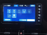 オーディオモードメニュー、フルセグTV視聴可能!
