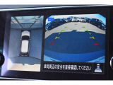 空から見下ろしているかのような視点で周囲を確認できるアラウンドビューモニター!
