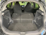 普段のお買い物や通勤、送迎等に十分な荷室スペースを確保しております。セカンドシートを倒すと、大きな荷物の積載も可能です♪