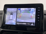 【全周囲カメラ】車両周囲の障害物の位置をモニターでチェックすることができます☆運転中や駐車時などの周囲の安全をサポートしてくれます☆