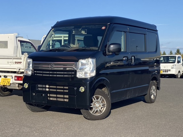 エブリイジョイン ハイルーフ 5AGS車 4WDレーダーブレーキサポート・社外ナビ